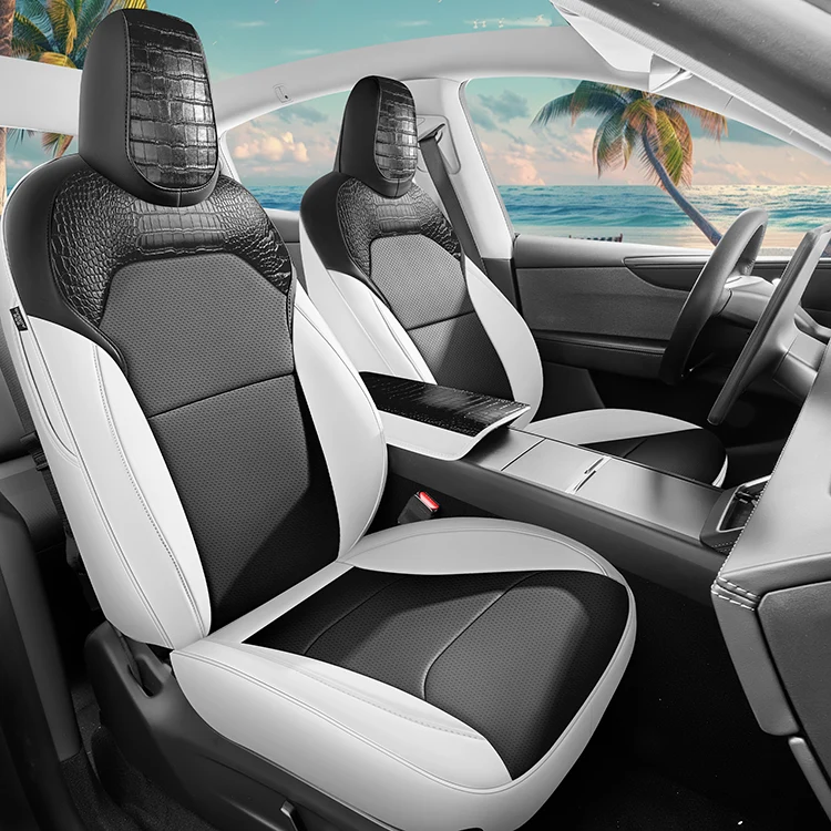 Sarung Tempat Duduk Juniper Model Y Tesla Sesuai Tersuai