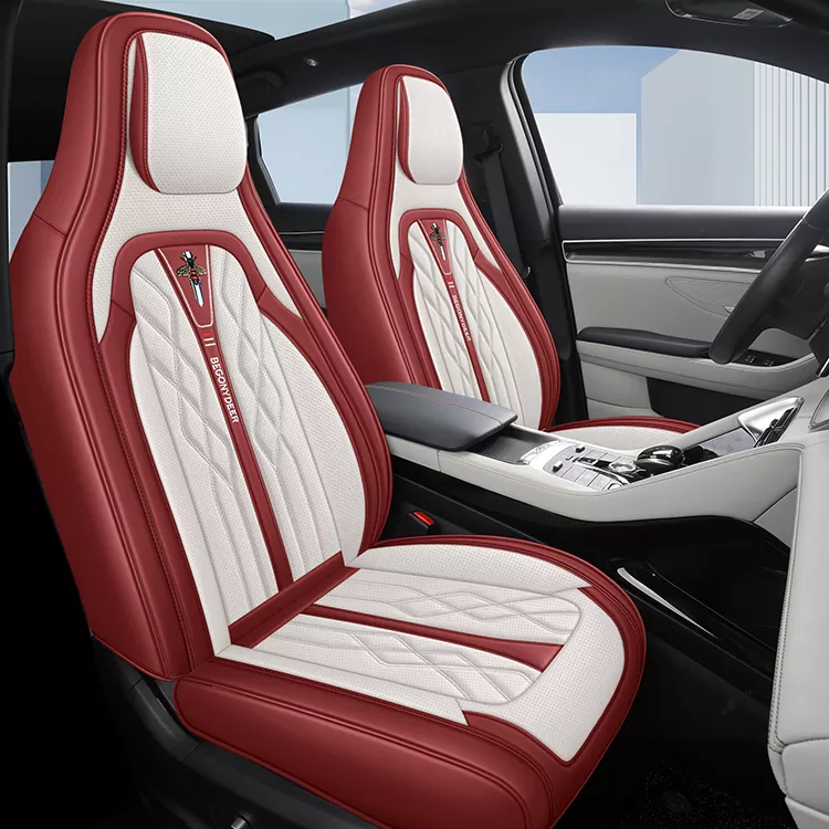 Sarung Tempat Duduk Auto Universal dengan Sokongan Kepala 3D